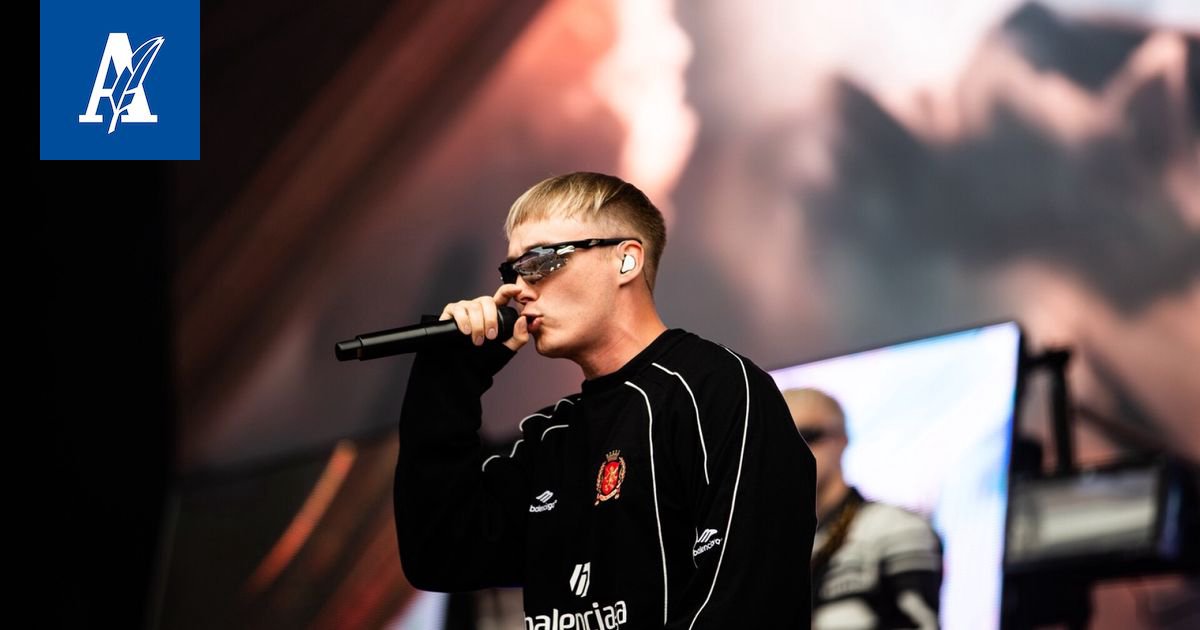 Isac Elliot at Nokia Arena