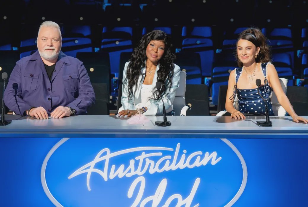 Giudici di Australian Idol 2026 Kyle Sandilands, Marcia Hines e Amy Shark