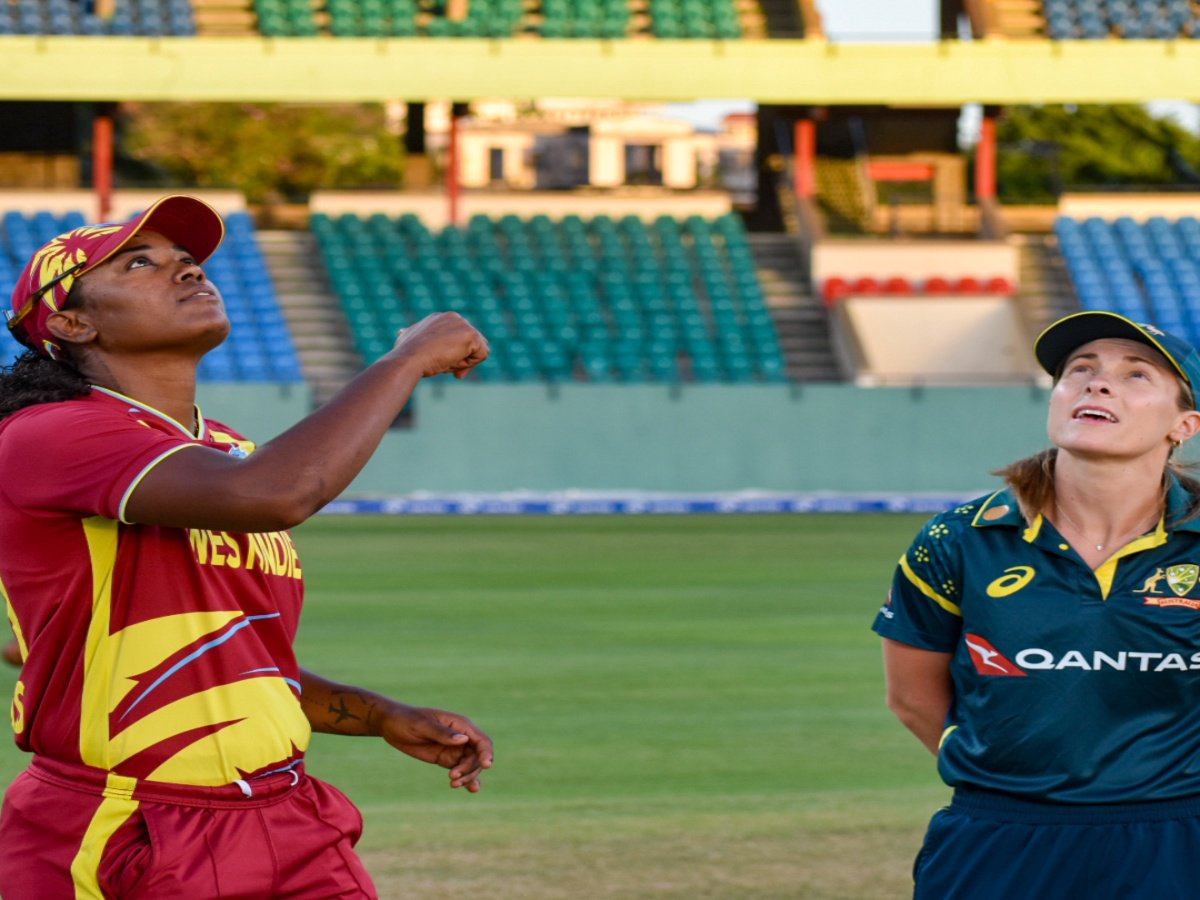 Momento de celebración de las jugadoras de Australia tras ganar el partido de cricket