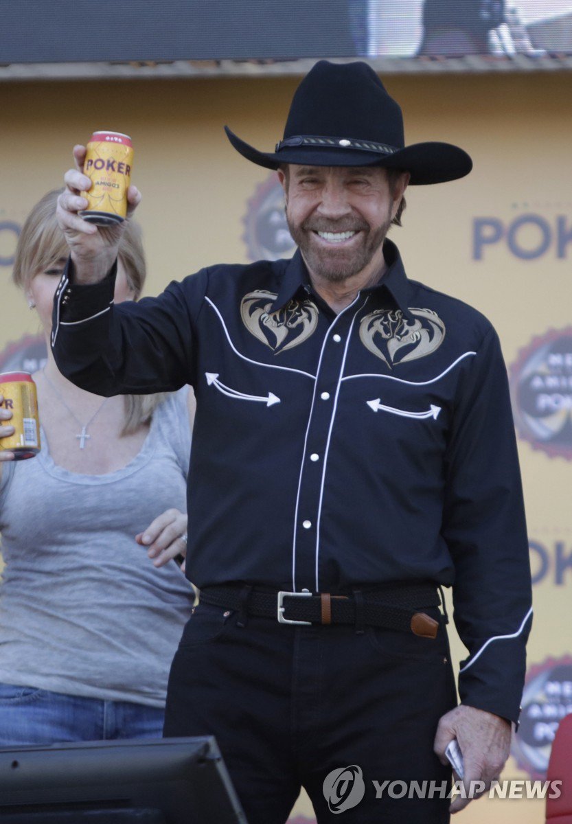 La legendaria imagen de Chuck Norris