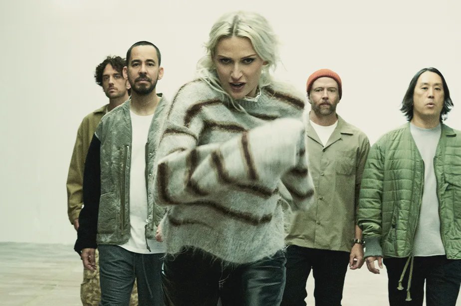 Linkin Park press photo by James Minchin