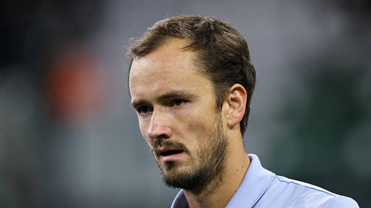 Daniil Medvedev and Jack Draper at Indian Wells