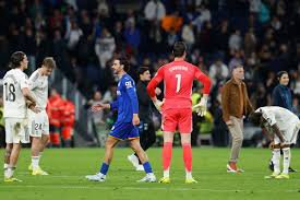 Real Madrid in actie tijdens een tumultueuze wedstrijd