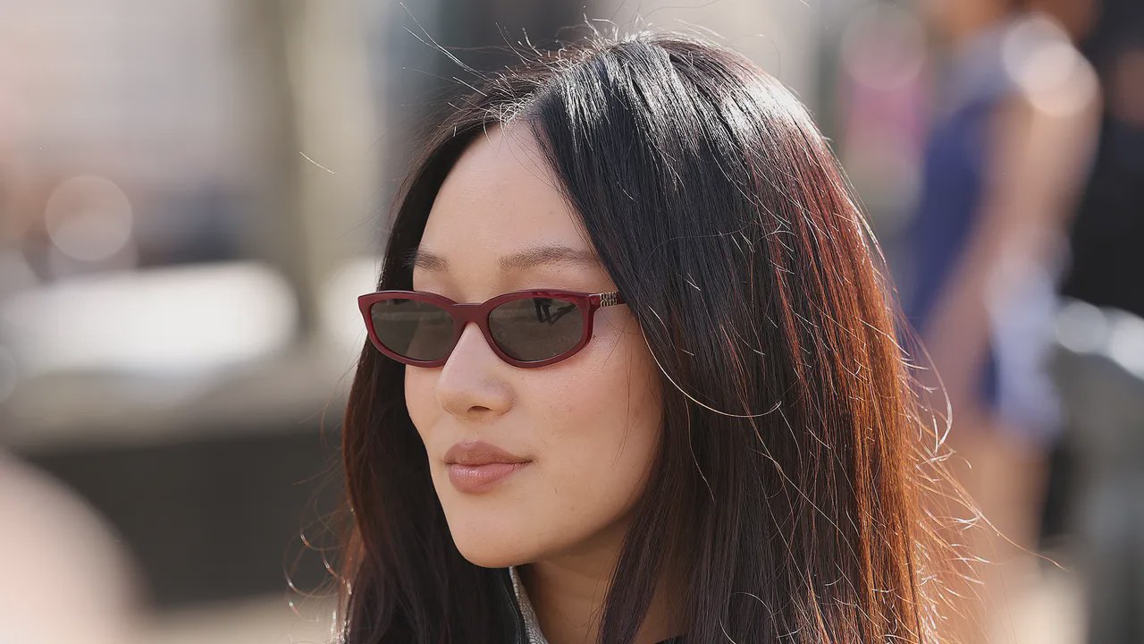 Yerin Ha attends the Miu Miu show at Paris Fashion Week