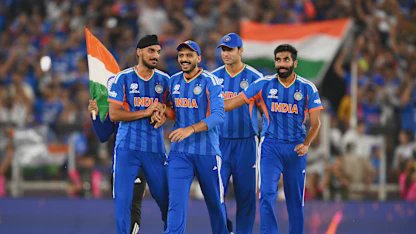 India vs Nueva Zelanda en la final de la Copa Mundial T20
