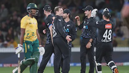 Action shots from the South Africa vs New Zealand cricket match
