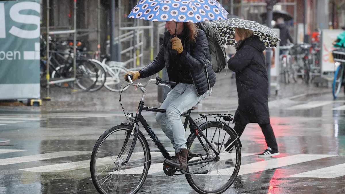 A rainy day in Denmark