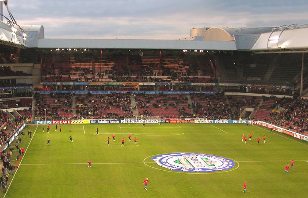 Le Philips Stadion d'Eindhoven, théâtre du choc entre les Pays-Bas et l'Equateur
