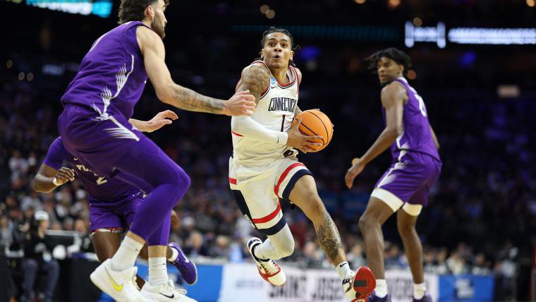 Furman Paladins basketball action shot