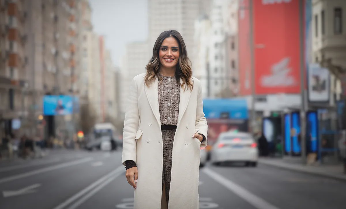 Alessandra Rojo de la Vega at the Community of Madrid award ceremony