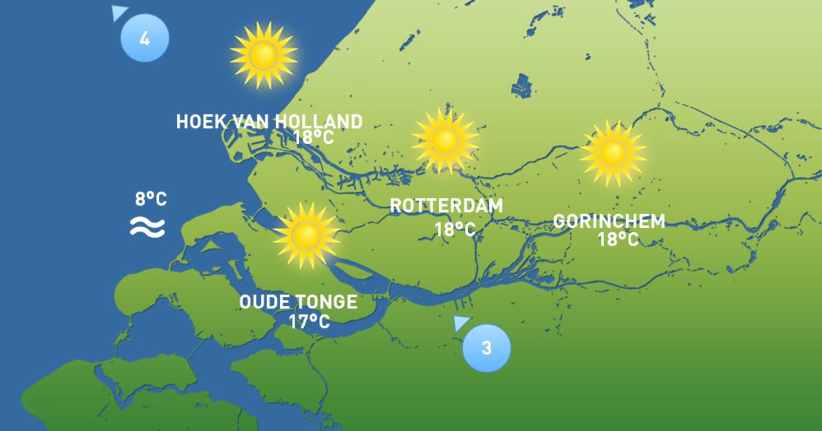 طقس ربيعي مشمس في هولندا