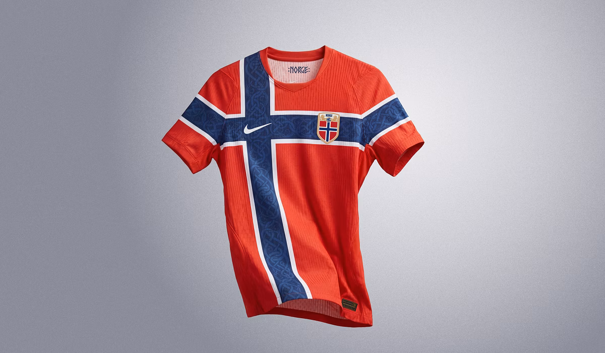 Le nouveau maillot de la Norvège pour la Coupe du Monde 2023