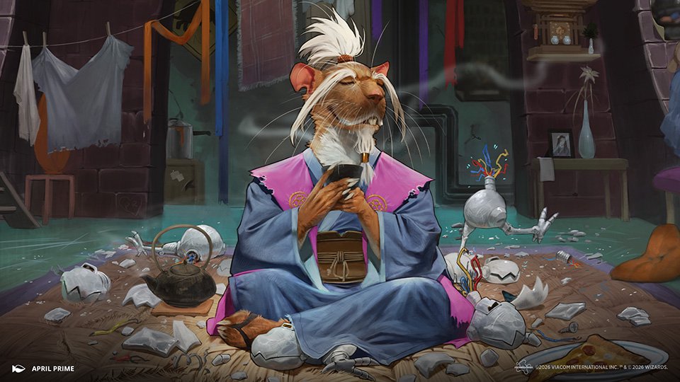 Teenage Mutant Ninja Turtles x Magic: The Gathering - Splinter Karte