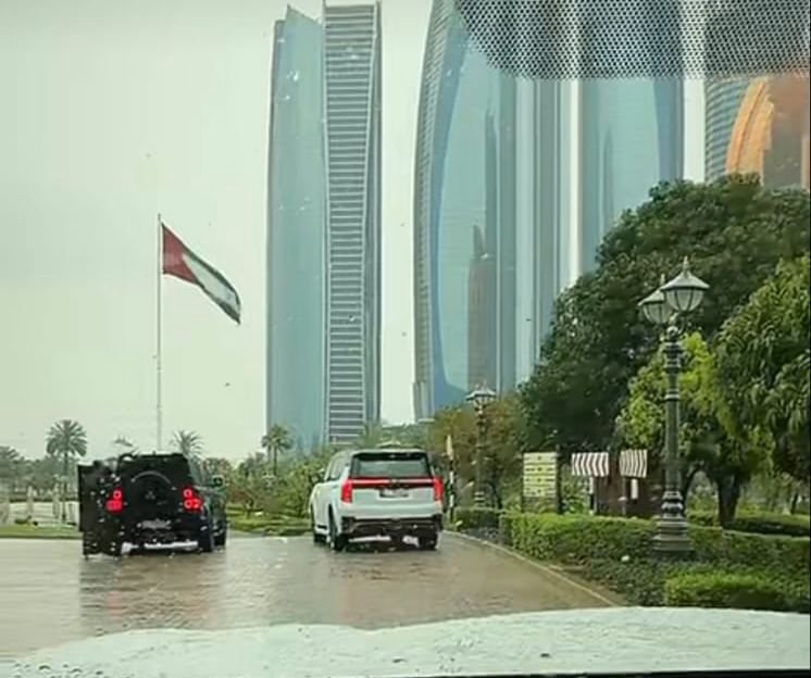 Situación meteorológica en Emiratos