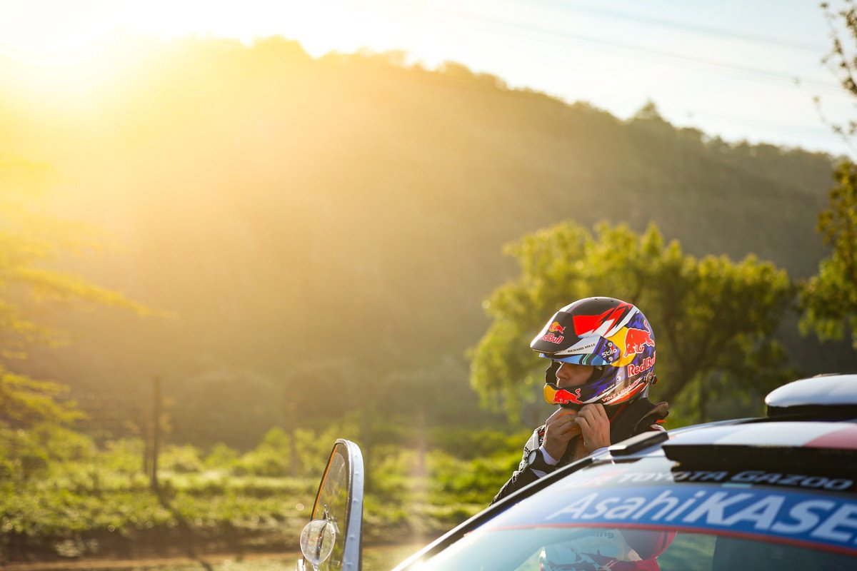 Vincent Landais e Toyota durante il Safari Rally