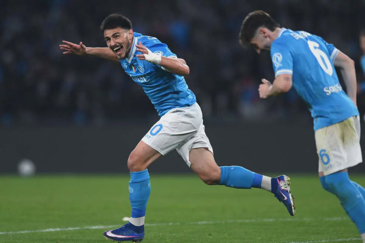 Napoli vs Torino match action