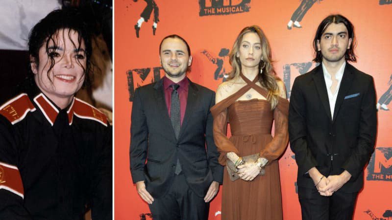 Michael Jackson in an iconic moment on stage