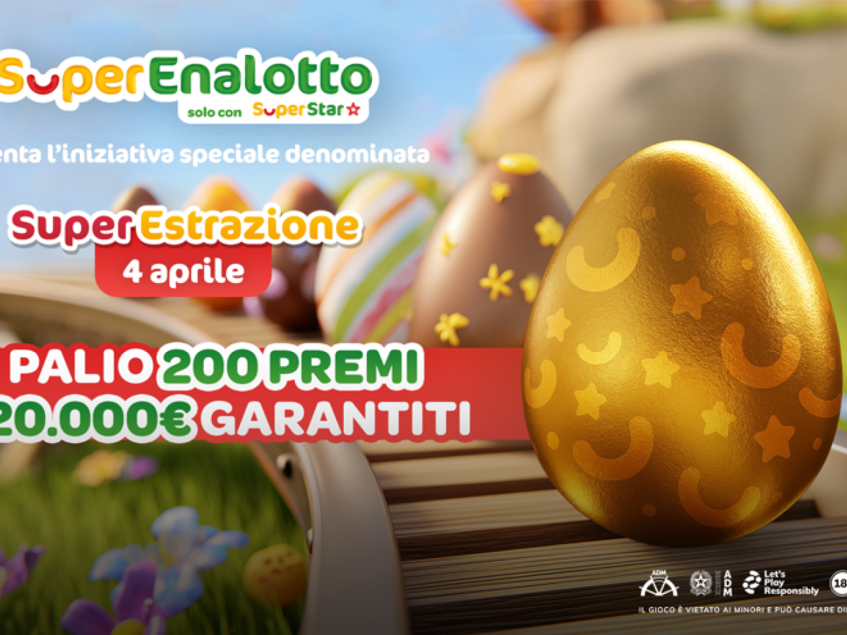 Superenalotto symbol and Sisal logo