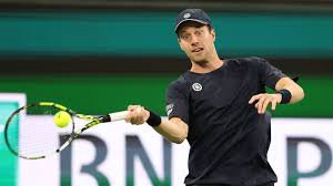 Botic van de Zandschulp during a match