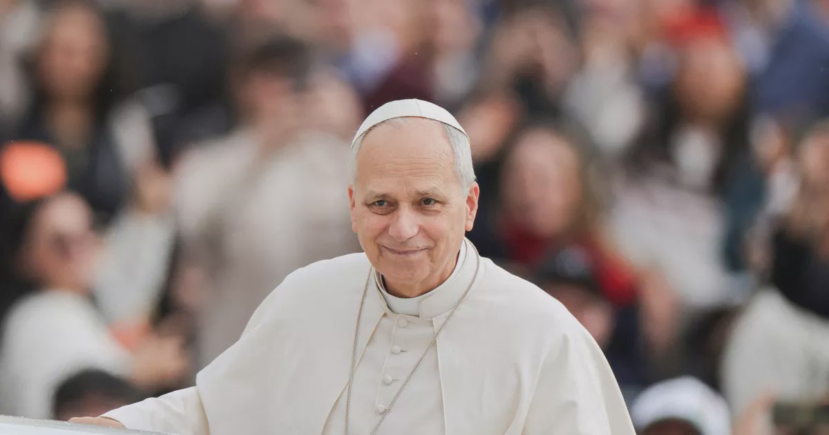 الأمير ألبير الثاني أمير موناكو يستقبل البابا ليون الرابع عشر