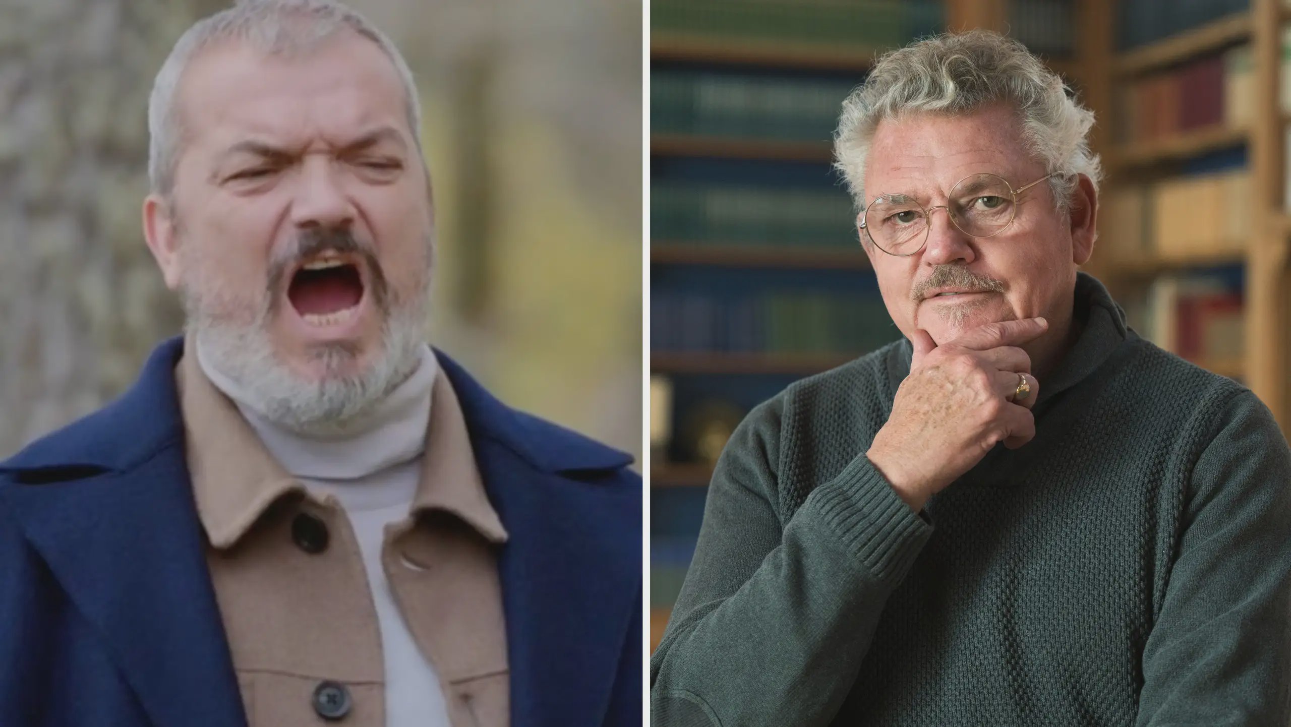 The Traitors contestants gathered at Häringe Castle