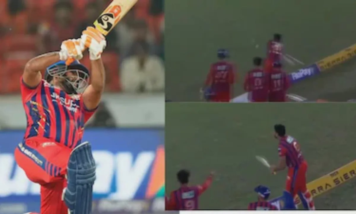 Avesh Khan boundary save vs Rishabh Pant