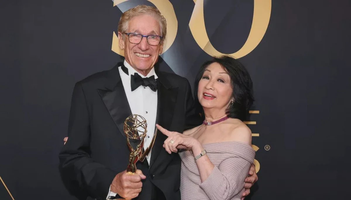 Maury Povich and Connie Chung