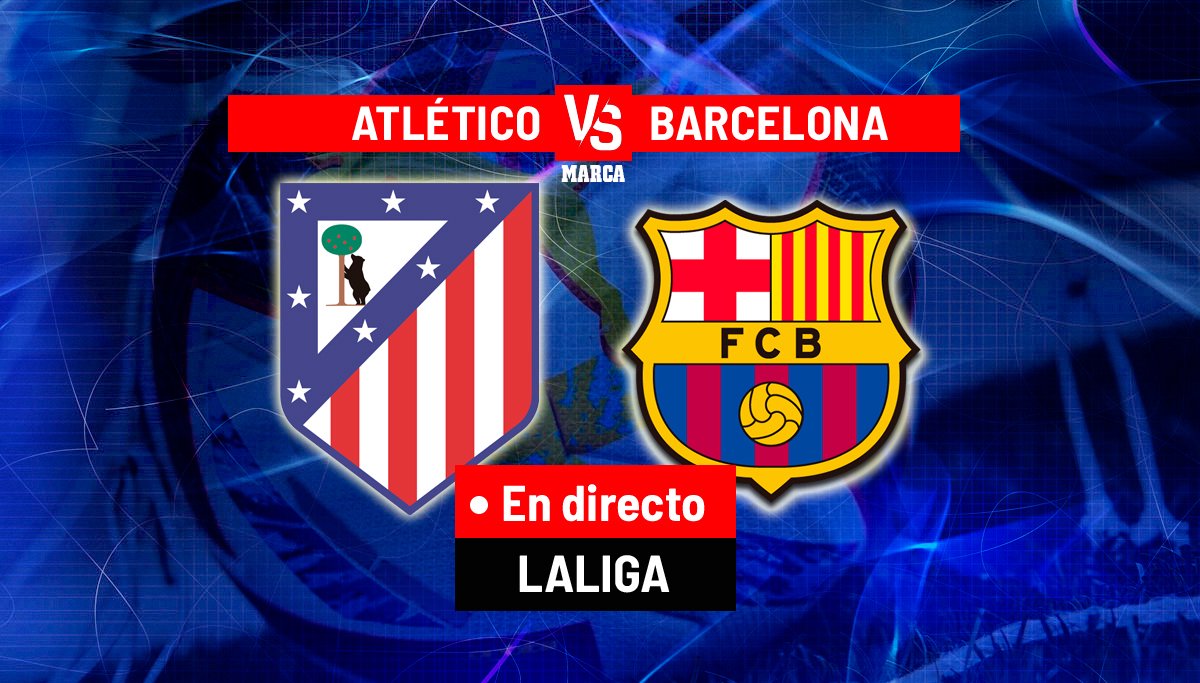Atlético Madrid vs Barcelona i aksjon