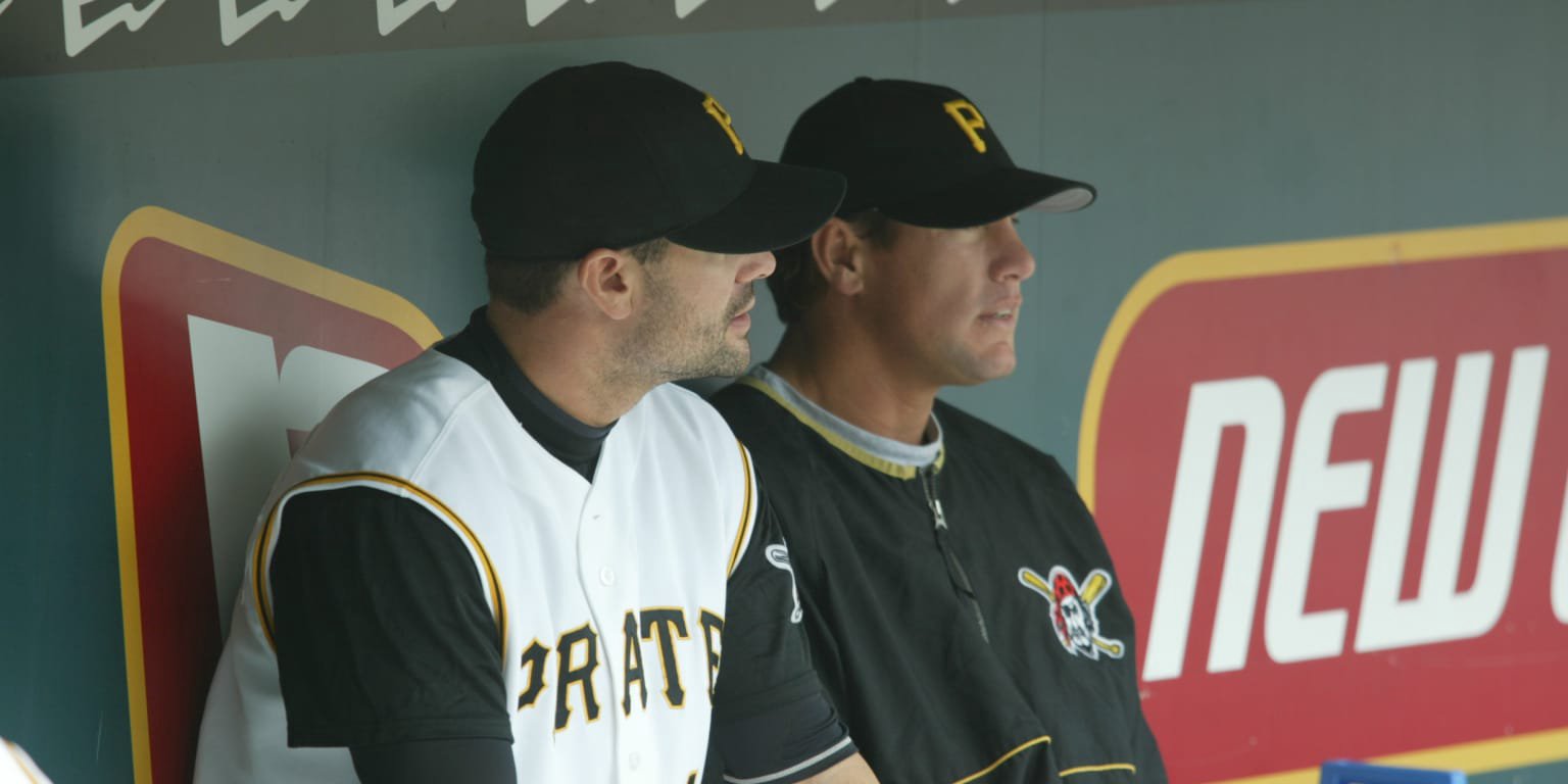 Jason Kendall and Brian Giles at PNC Park