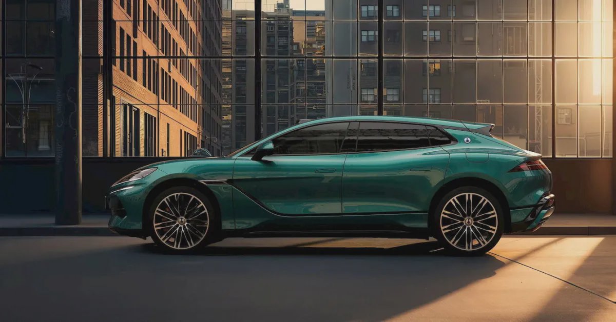 Denza Z9GT bei seiner Europa-Premiere in Paris