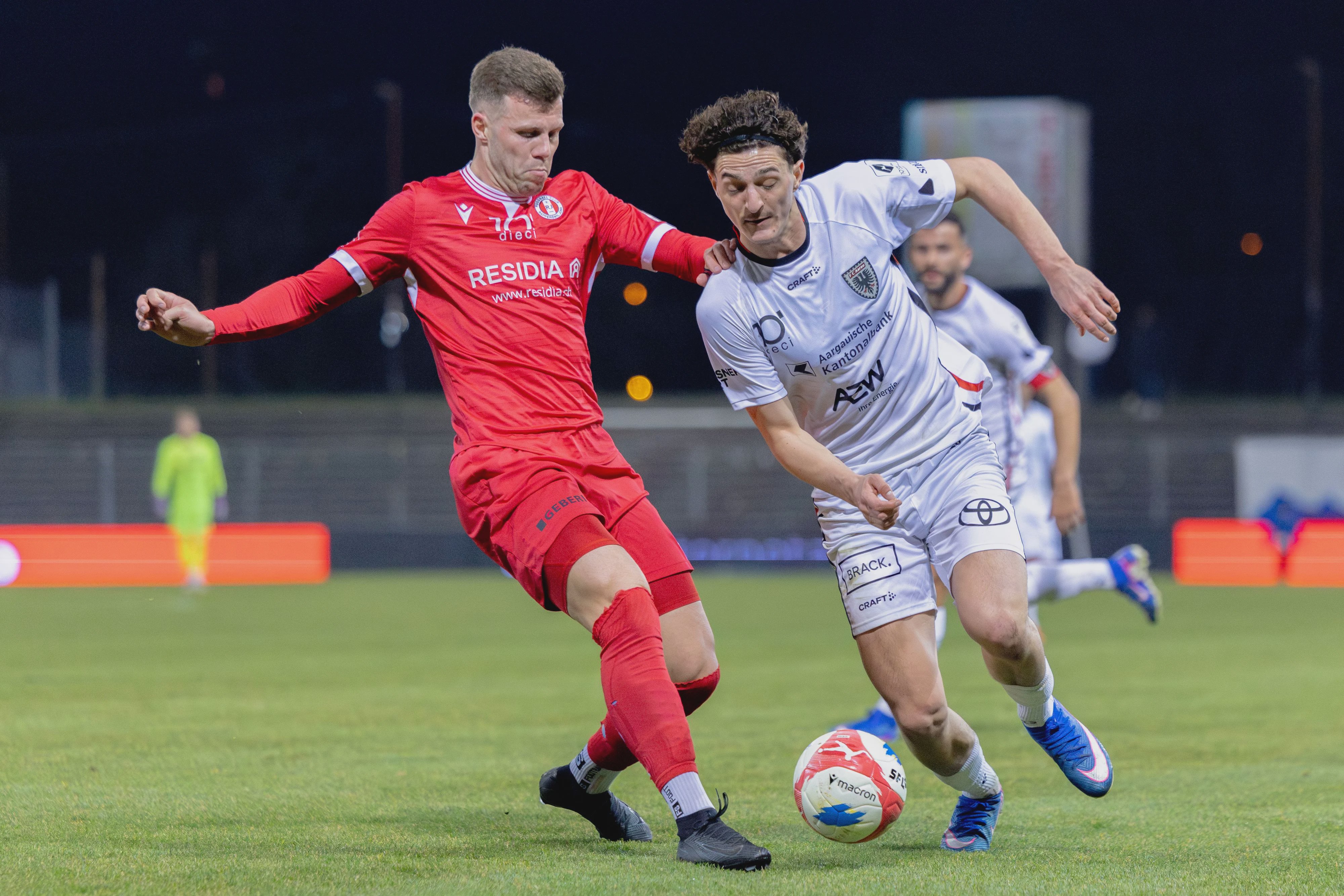 Spielszene Rapperswil-Jona vs. FC Aarau